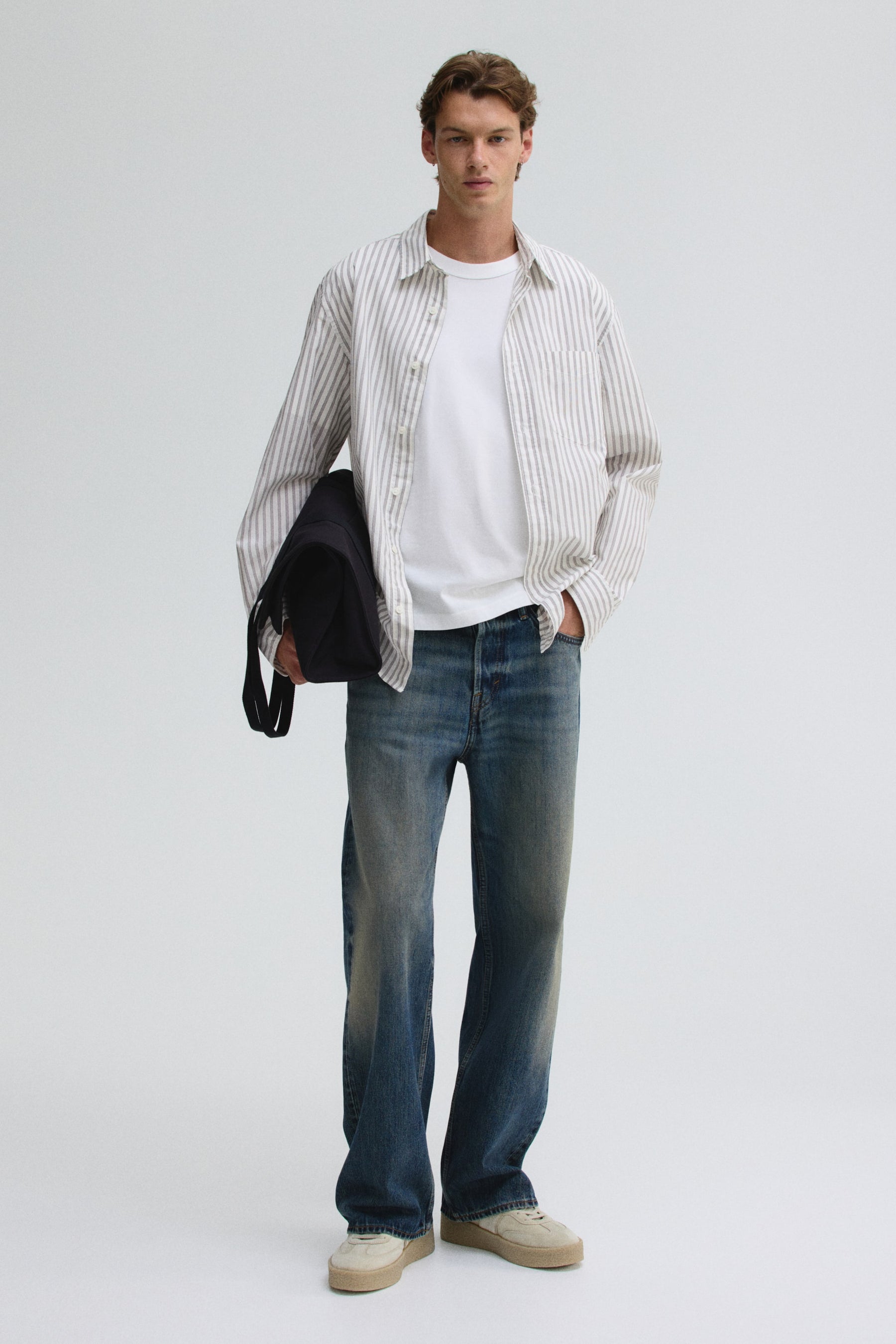 Camisa em popelina Loose Fit