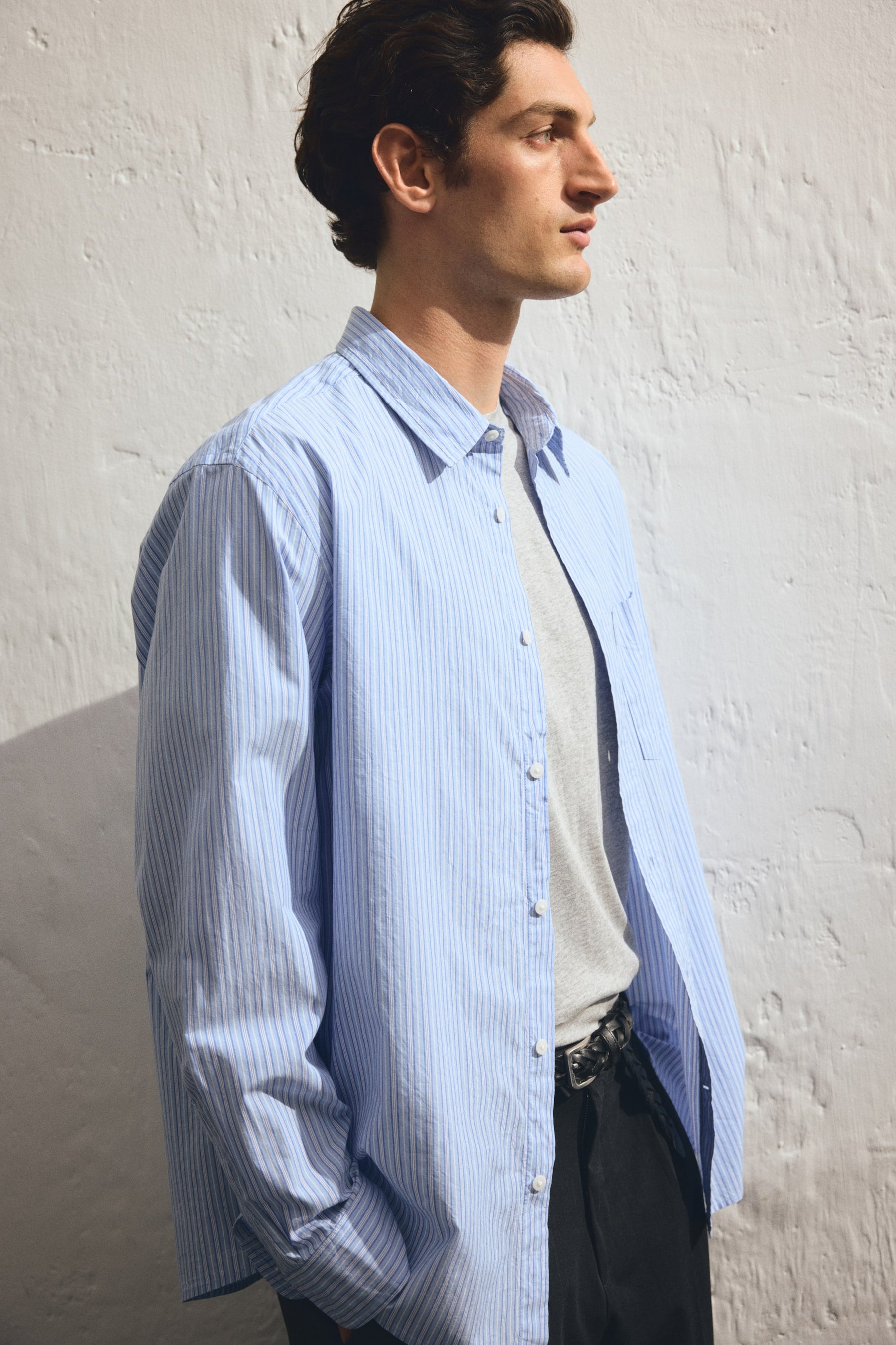 Camisa em popelina Loose Fit