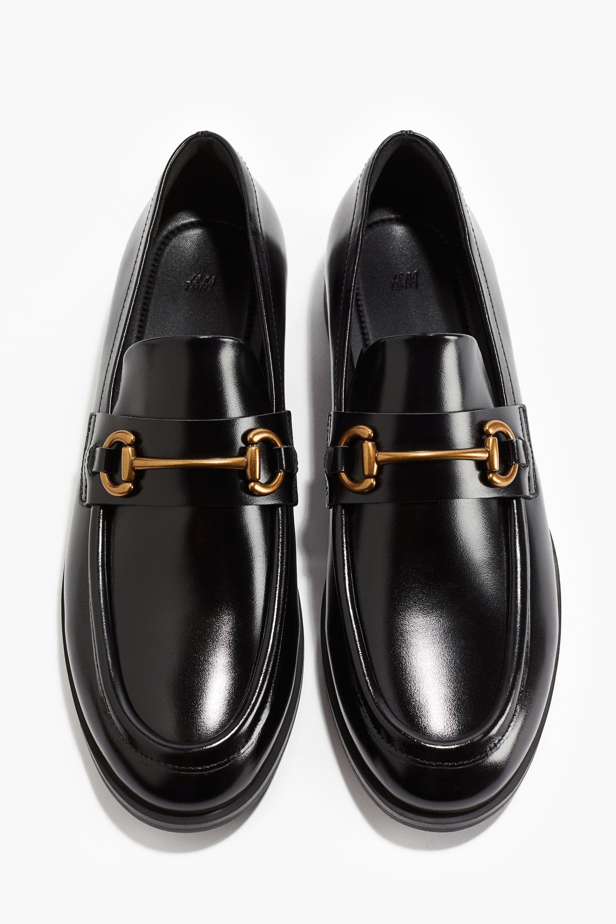 Loafers com detalhe de metal
