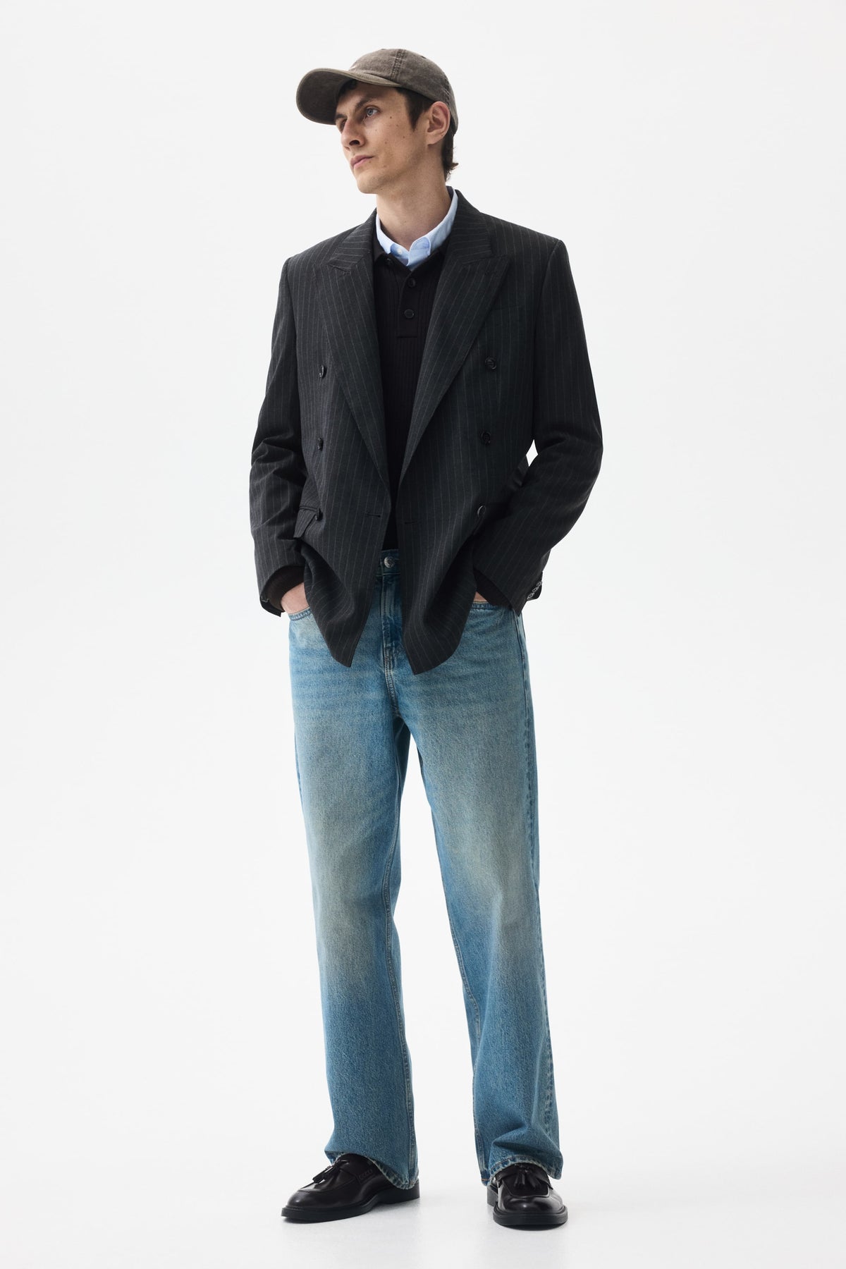 Relaxed Fit Double-breasted jacket