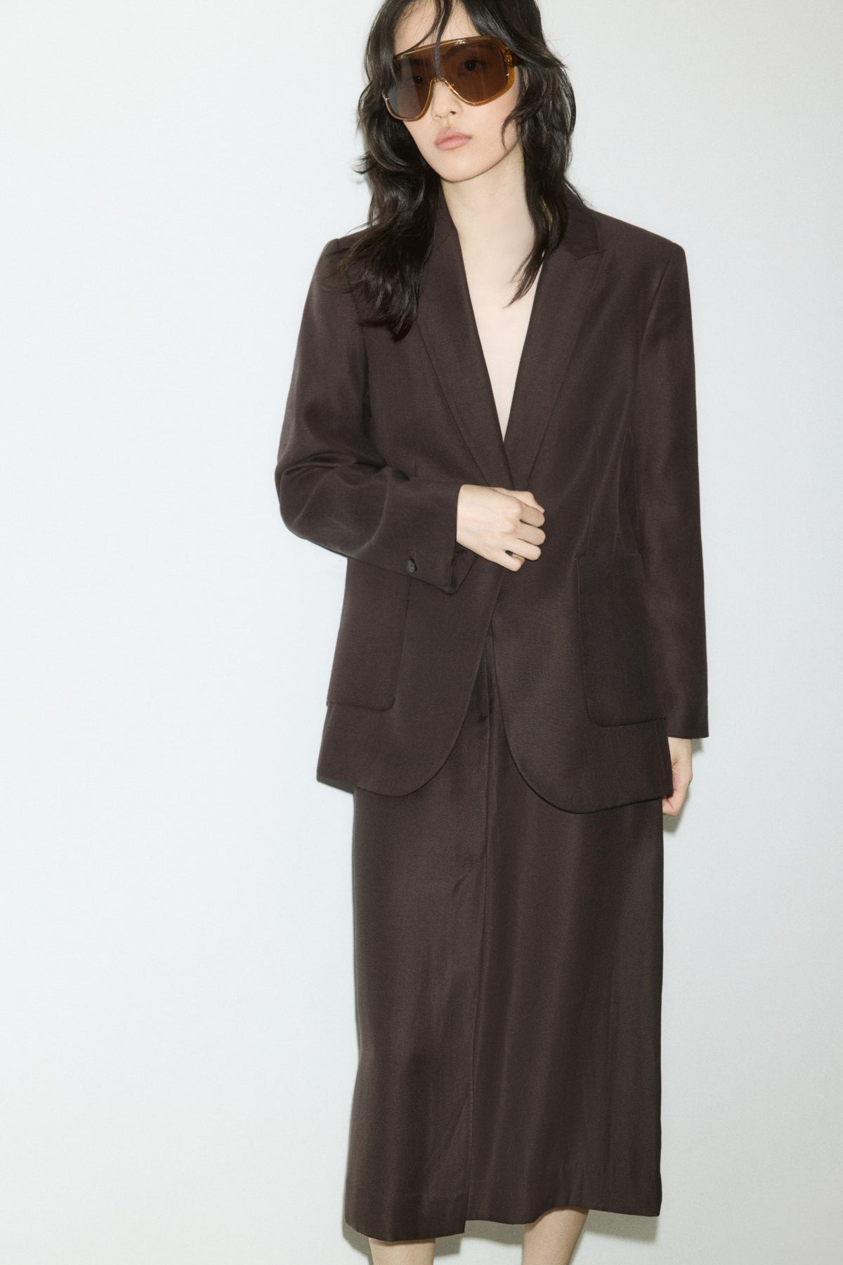 Blazer de corte justo