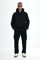 Casaco corta-vento em nylon Loose Fit