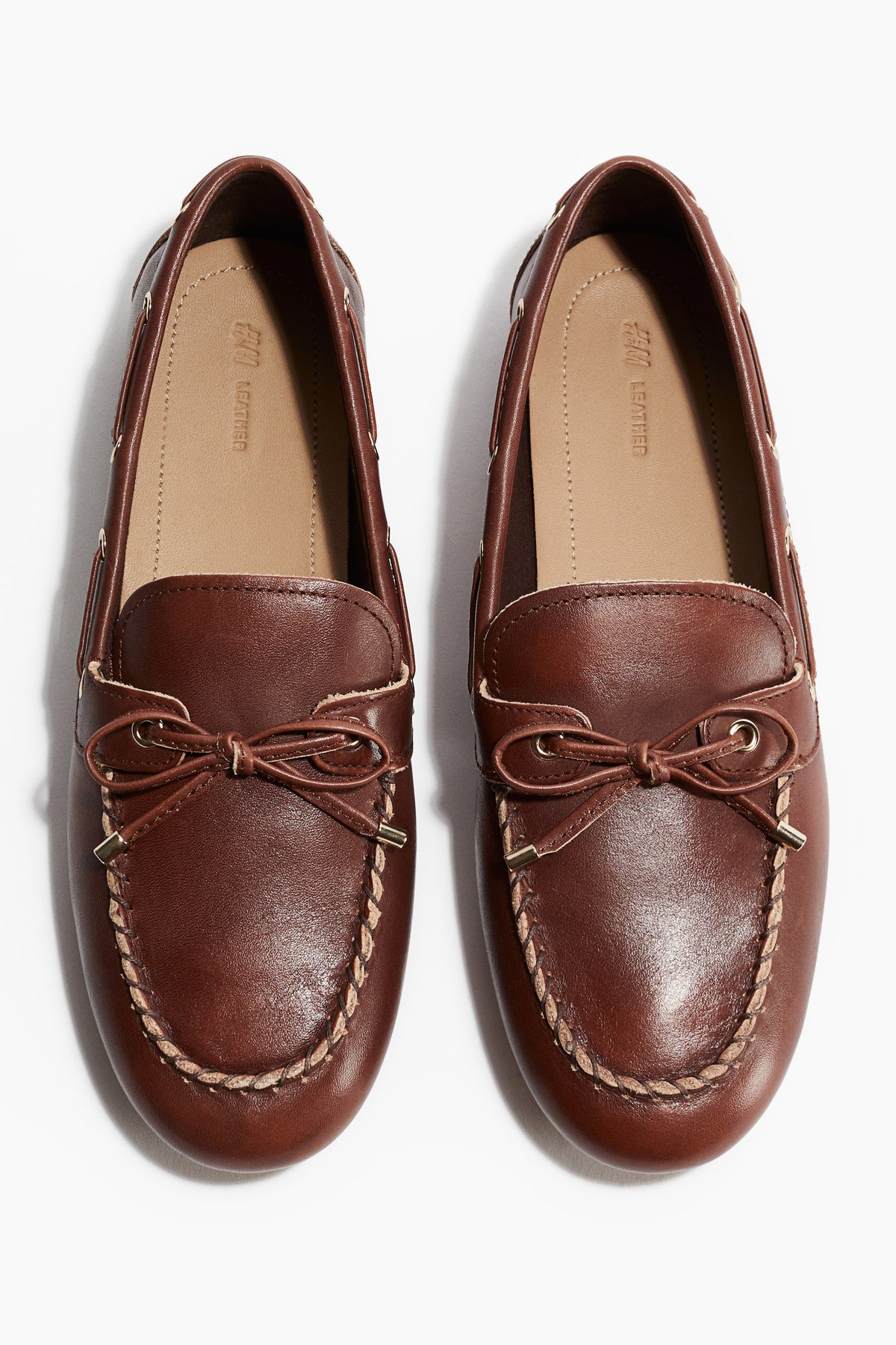 Loafers de condução em pele